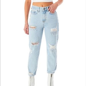 SOLD LF Carmar Hermia Triphane Rhinestone Jean